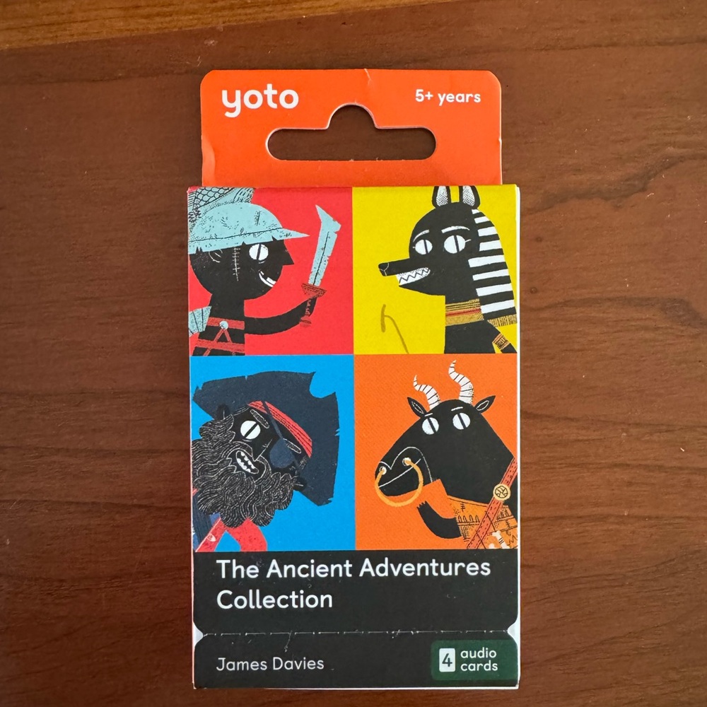 Yoto The Ancient Adventures Audio Cards for Kids